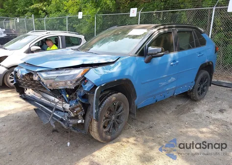 2022 Toyota Rav4 Hybrid Xse from USA, damaged, VIN 2T3E6RFV2NW032835